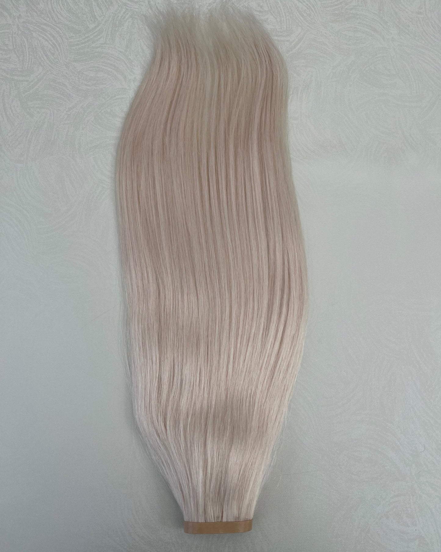 26” 210g Tape-In Weft Bio-Protein Fibre Platinum Blonde