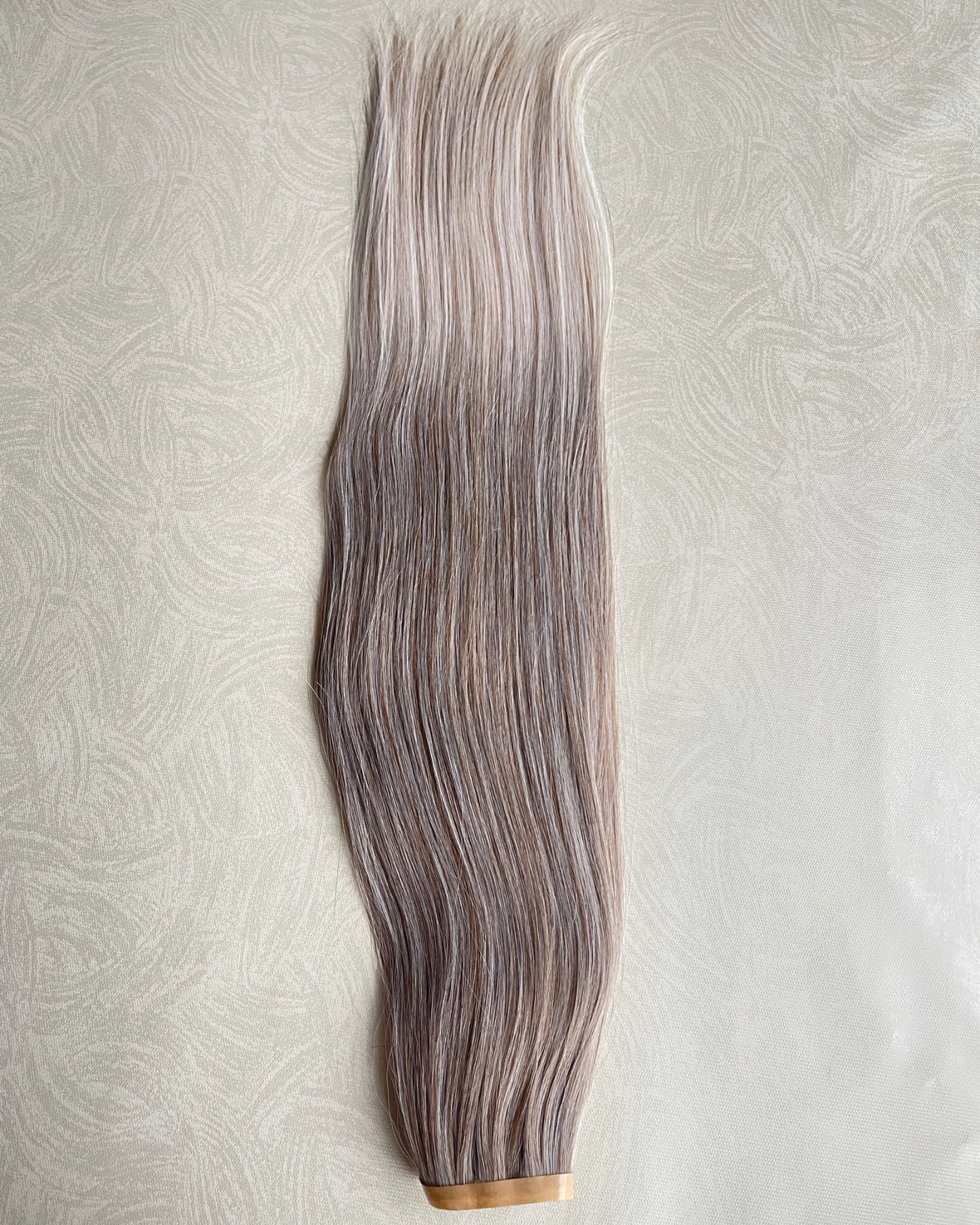 26” 210g Tape-In Weft Bio-Protein Fibre Dove Grey