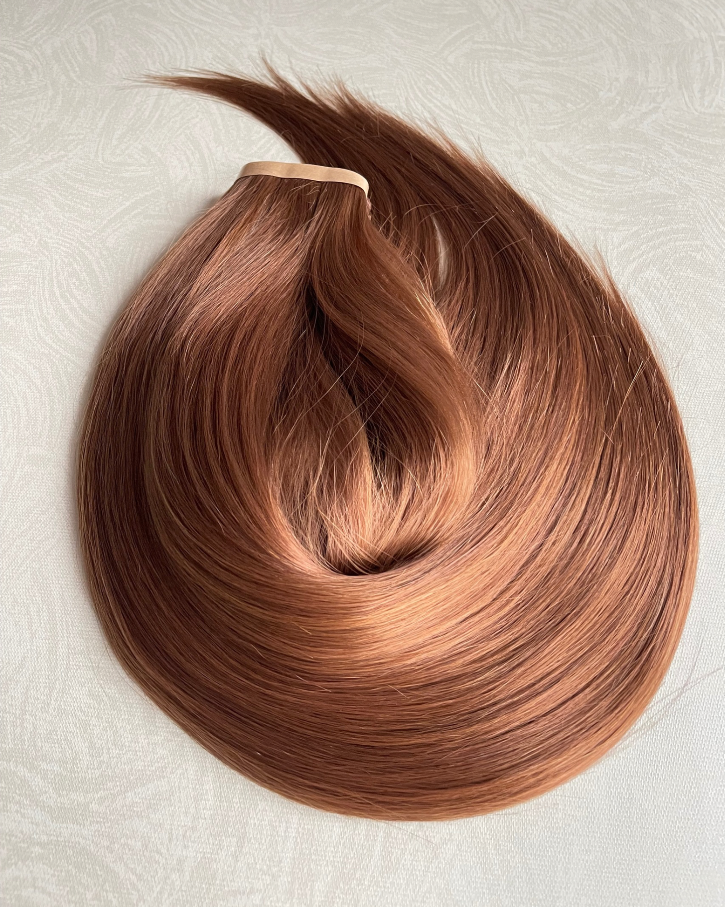 26” 210g Tape-In Weft Bio-Protein Fibre Light Brown
