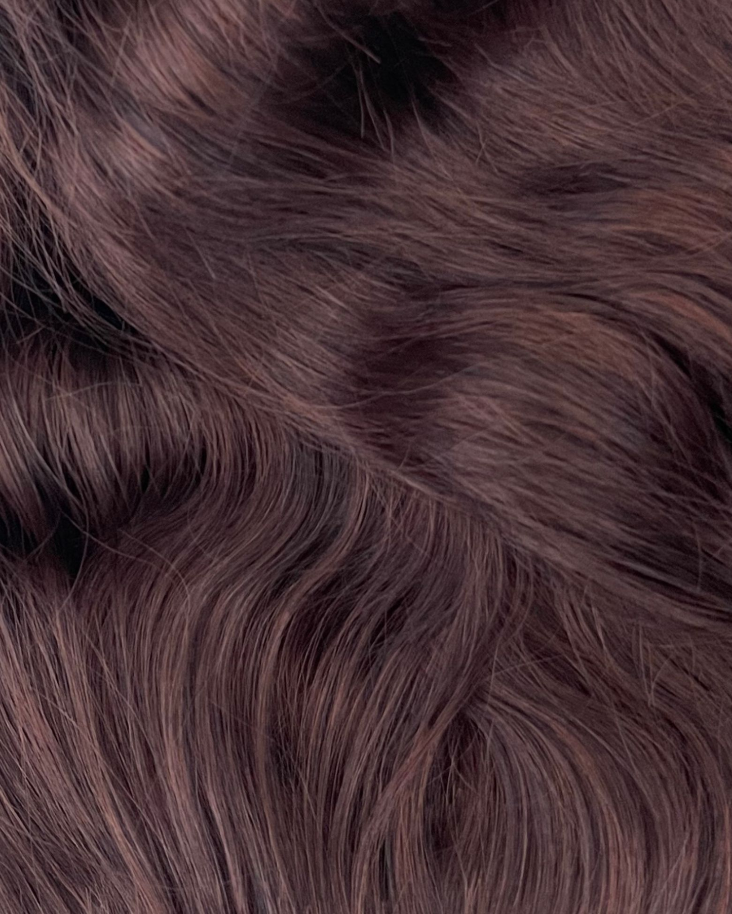 26” 210g Tape-In Weft Bio-Protein Fibre Wavy Auburn