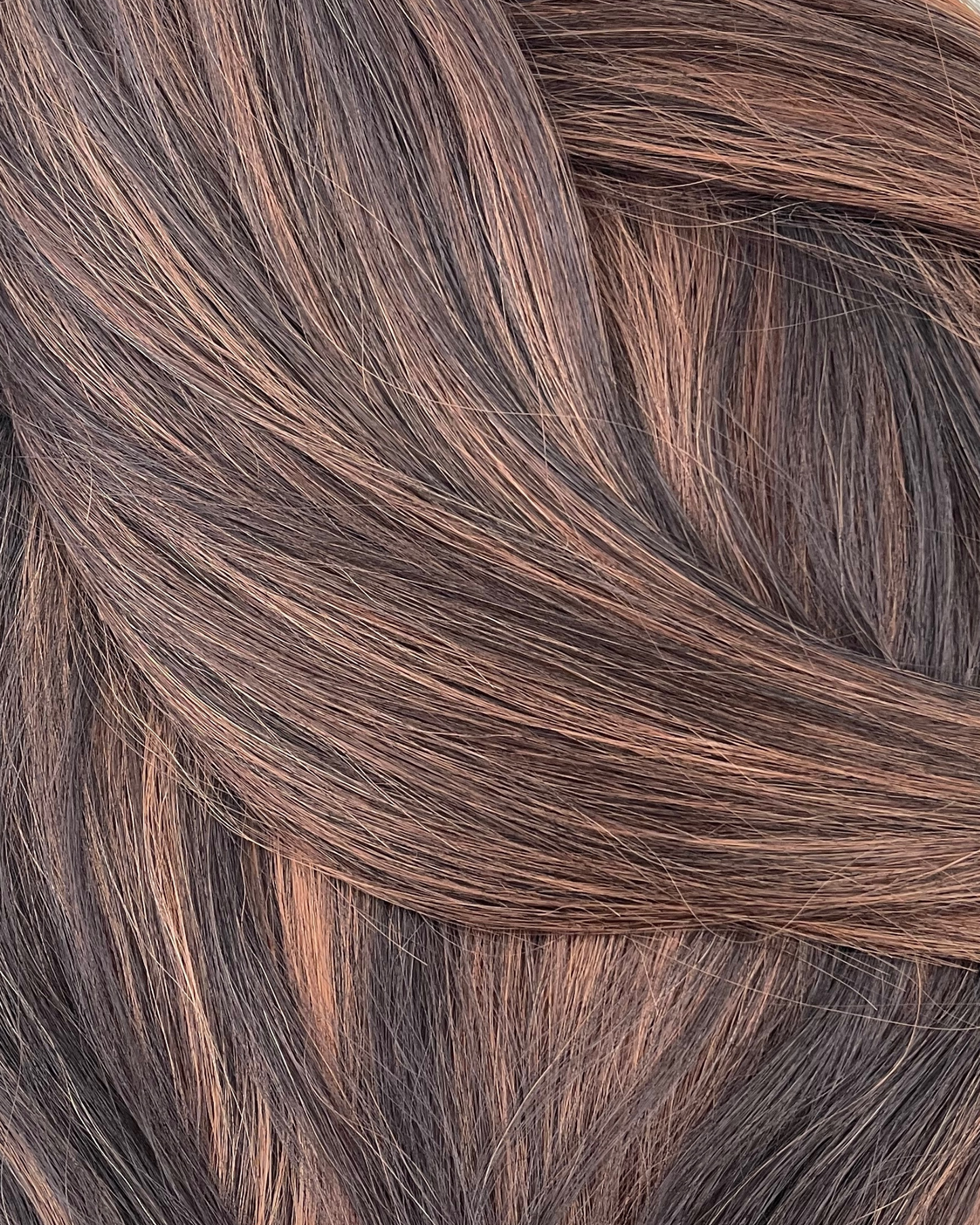 26” 210g Tape-In Weft Bio-Protein Fibre Brunette