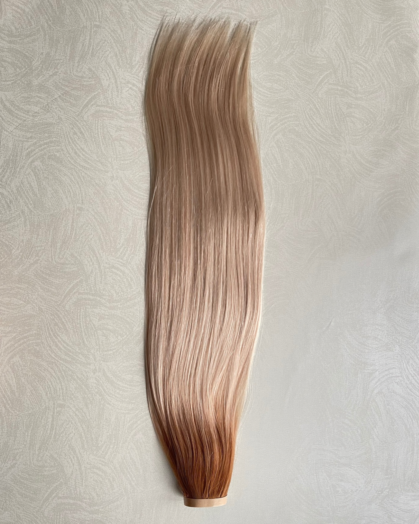 26” 210g Tape-In Weft Bio-Protein Fibre Rooted Medium Blonde