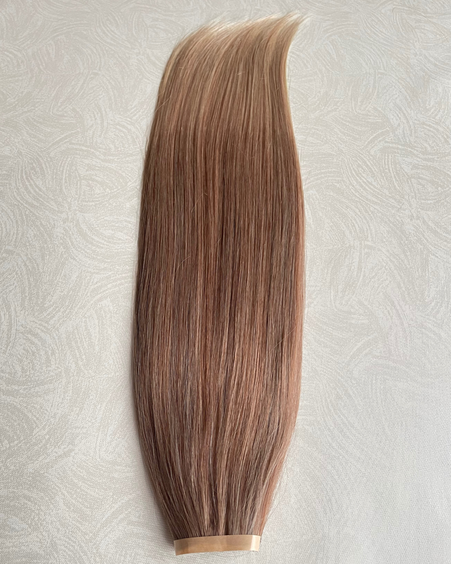 26” 210g Tape-In Weft Bio-Protein Fibre Toffee Brown