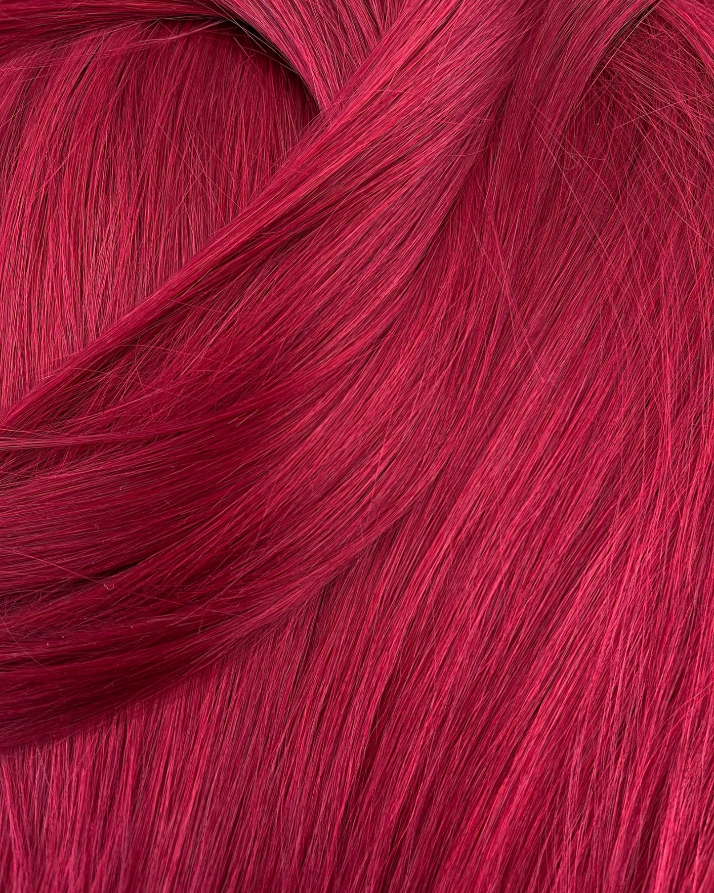 26” 210g Tape-In Weft Bio-Protein Fibre Burgundy