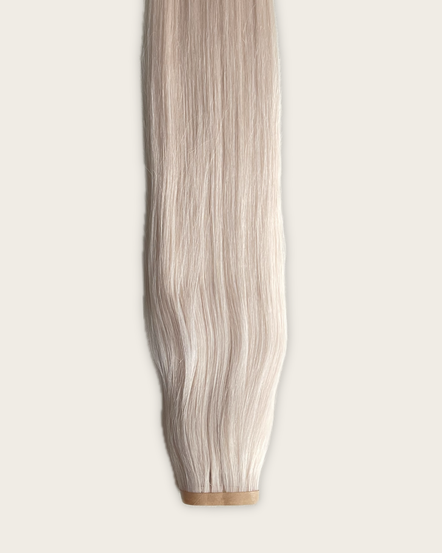 26” 210g Tape-In Weft Bio-Protein Fibre Platinum Blonde