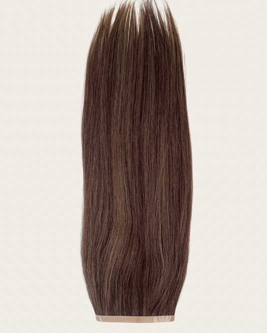 26” 210g Tape-In Weft Bio-Protein Fibre Medium Brown