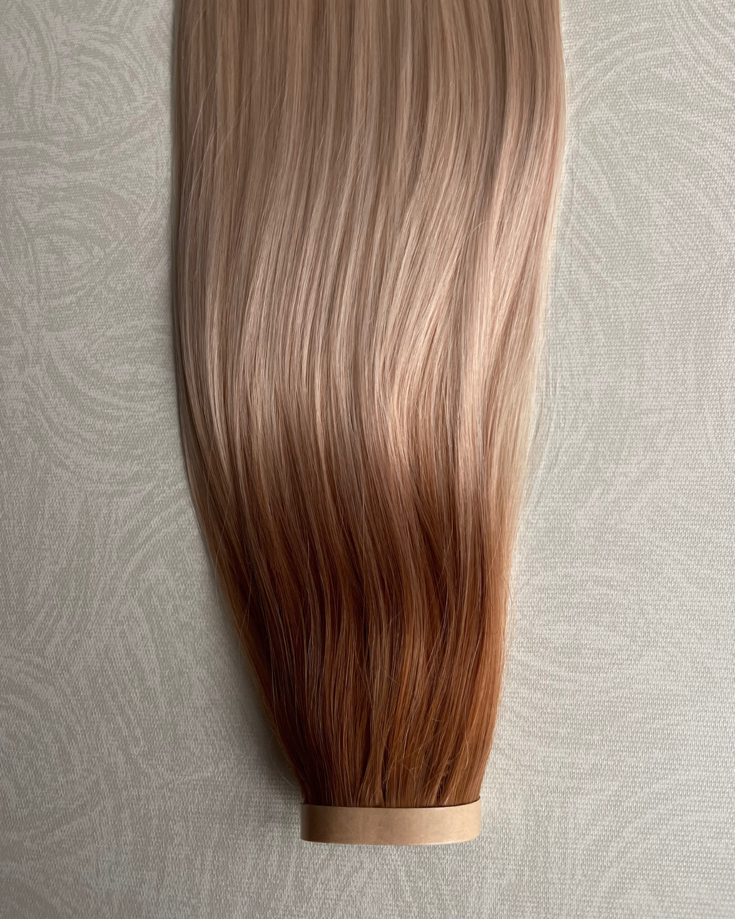 26” 210g Tape-In Weft Bio-Protein Fibre Rooted Medium Blonde