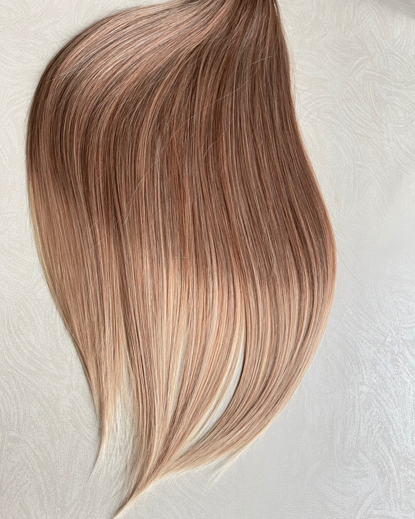 26” 210g Tape-In Weft Bio-Protein Fibre Toffee Brown