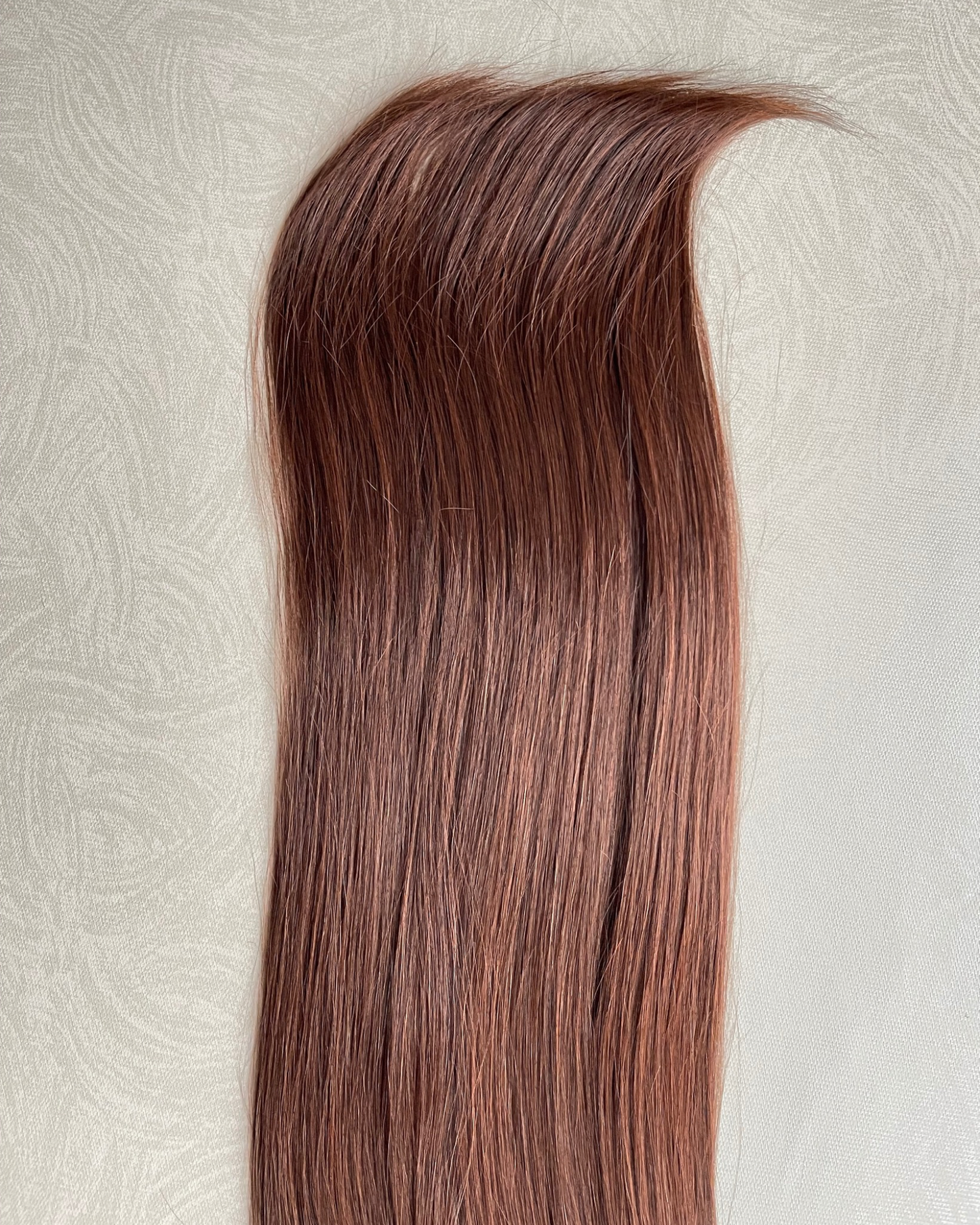 26” 210g Tape-In Weft Bio-Protein Fibre Chocolate Brown