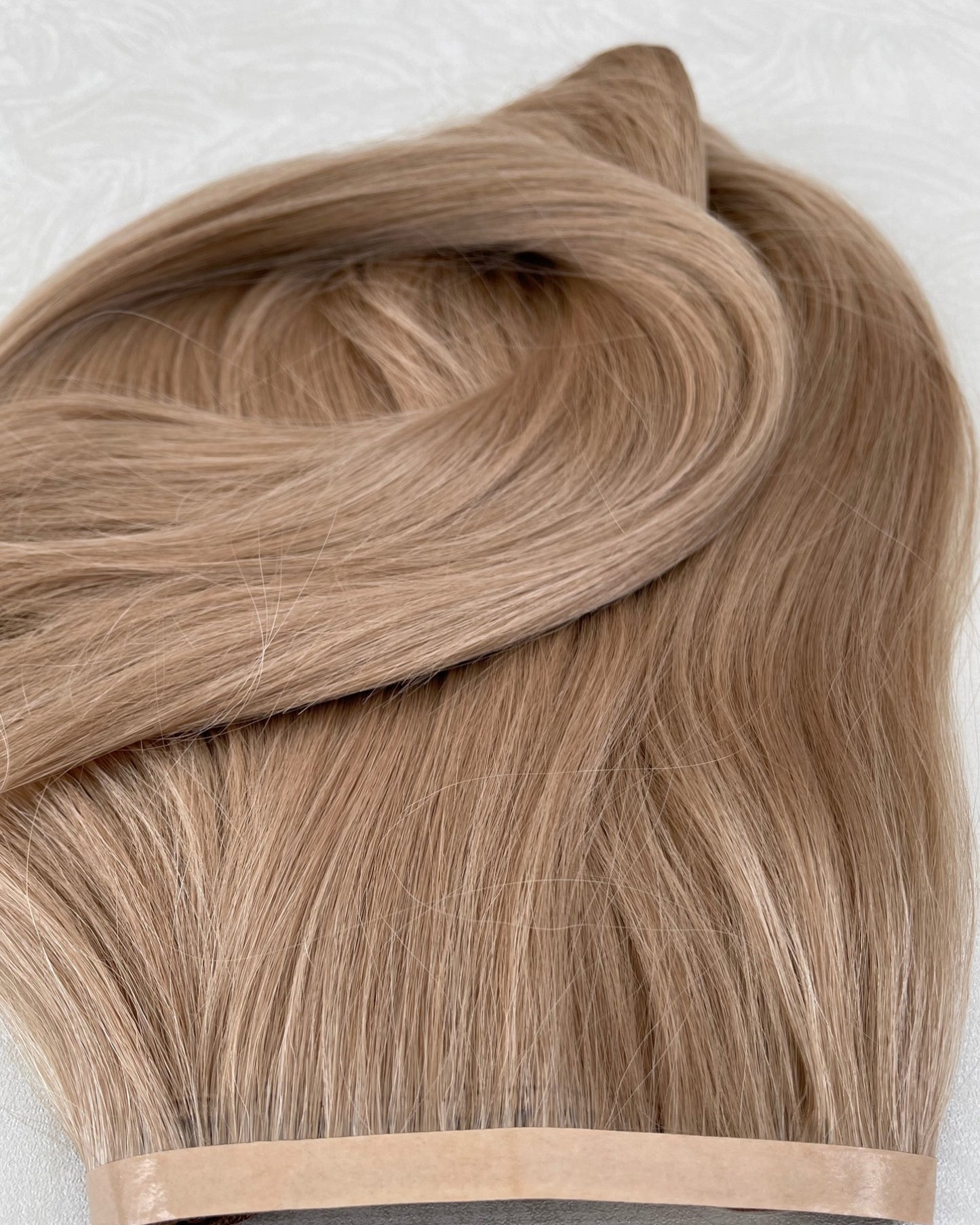 26” 210g Tape-In Weft Bio-Protein Fibre Medium Blonde