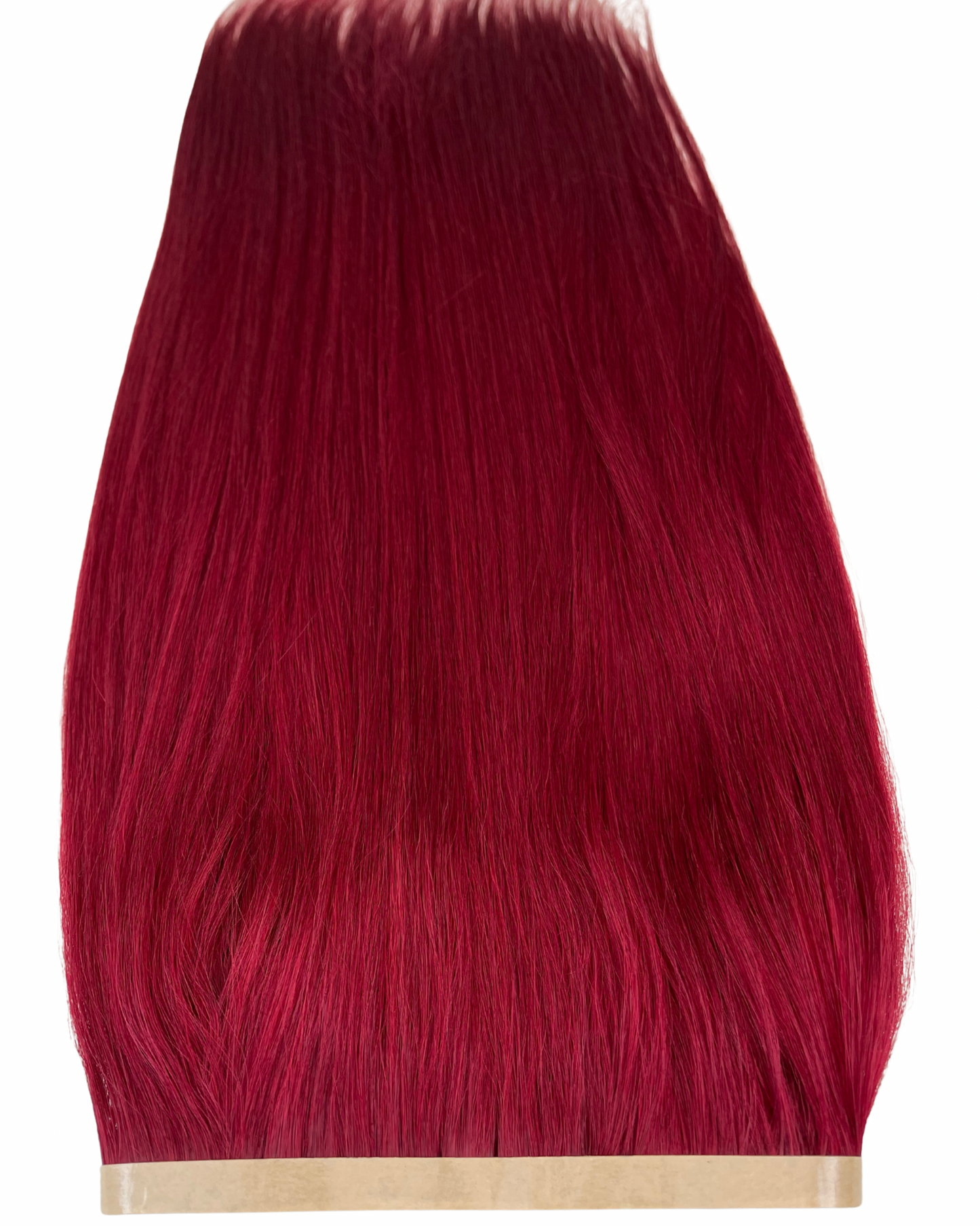 26” 210g Tape-In Weft Bio-Protein Fibre Burgundy