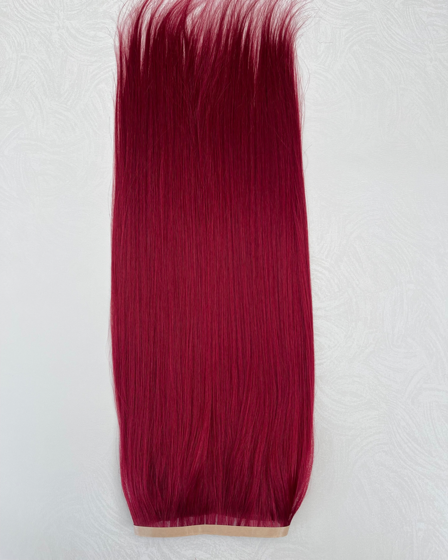 26” 210g Tape-In Weft Bio-Protein Fibre Burgundy