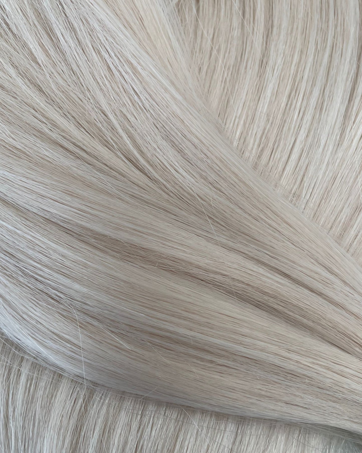 26” 210g Tape-In Weft Bio-Protein Fibre Platinum Blonde